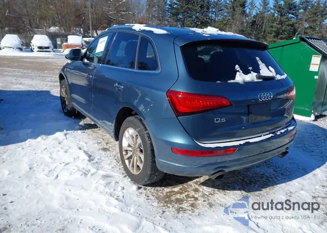 2015 Audi Q5 2.0T Premium from USA, damaged, VIN WA1CFAFP7FA052020